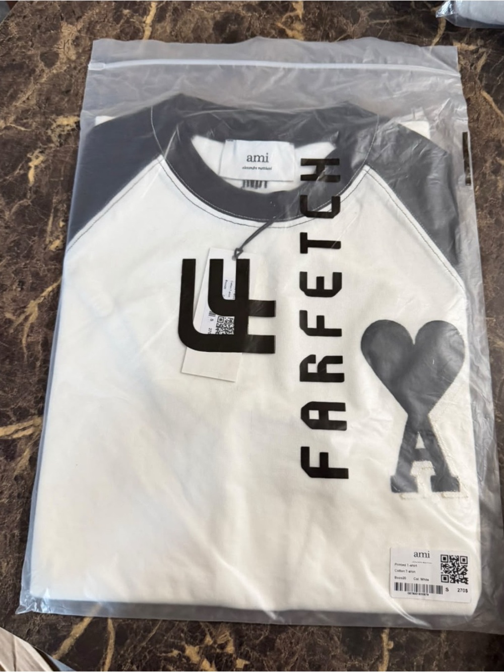 Ami Paris black heart short sleeve T-shirt - Picture 7 of 8